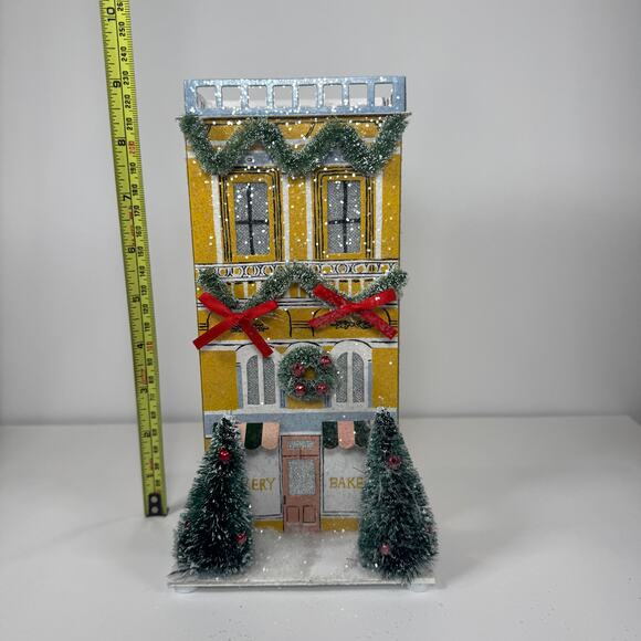 NIB Anthropologie George & Viv Light Up Bakery Row Village Emily Taylor - Picture 9 of 10